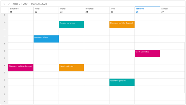 Localization and Globalization Support in WinUI Scheduler