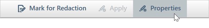 Redaction Toolbar