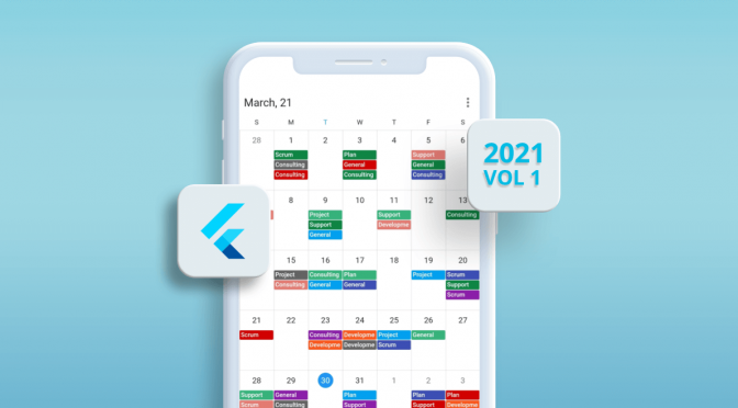 What’s New in 2021 Volume 1: Flutter Event Calendar