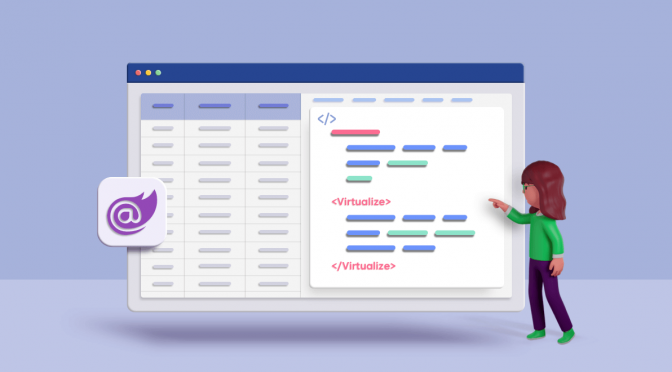 ASP.NET Core Blazor Component Virtualization in .NET 5 – An Overview