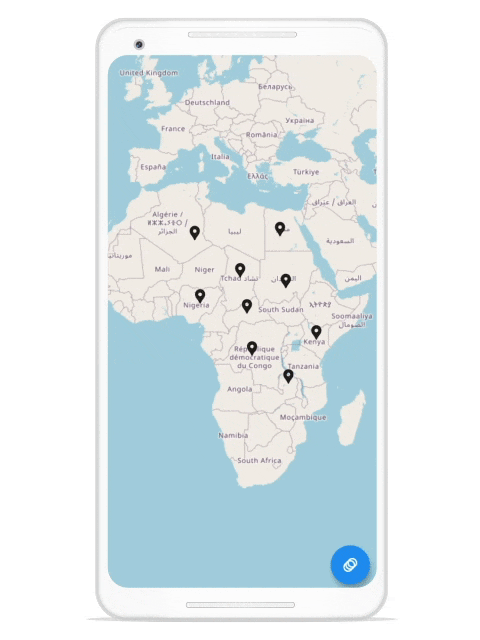 Animating Markers Dynamically in Futter Maps