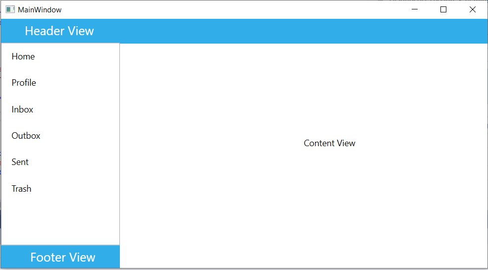 Custom View for WPF Navigation Drawer