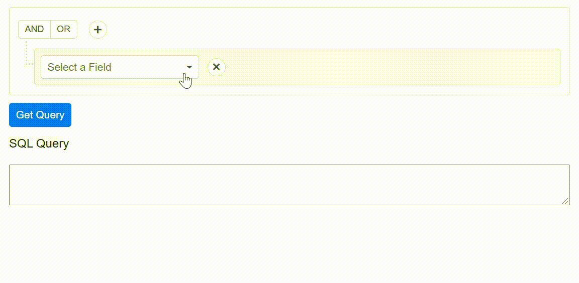 Customizing the Entire Rule in Blazor Query Builder