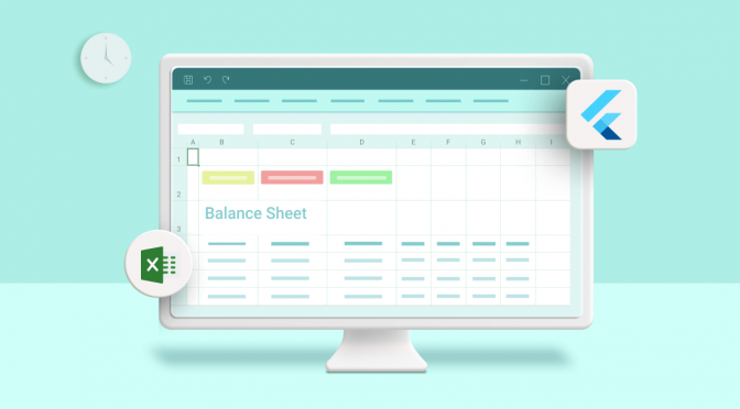 How to Create a Balance Sheet Using Flutter Excel Library