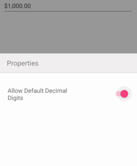 Enable or Disable Default Decimal Digits in Xamarin.Forms Numeric Entry