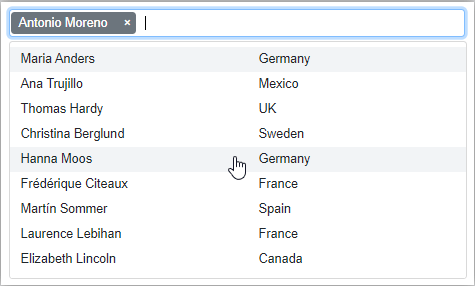 Item Template in Blazor MultiSelect Dropdown