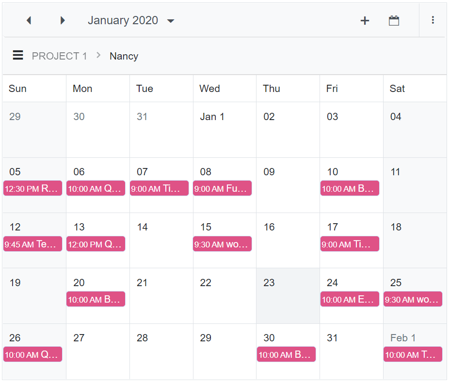 Adaptive Layout Support in Blazor Scheduler