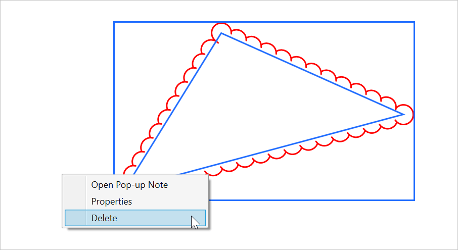 Delete cloud annotation in PDF Viewer WPF