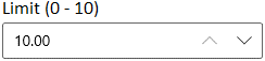 Setting Minimum and Maximum Value Limits in WinUI NumberBox