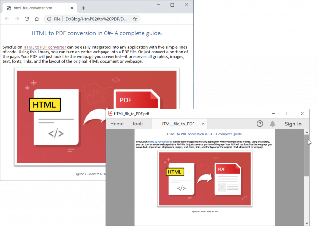 HTMLtoPDF Conversion in C A Complete Guide Syncfusion Blogs