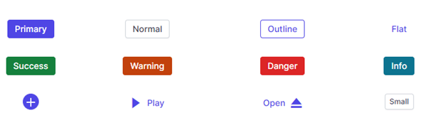 Buttons with Tailwind CSS Light Theme