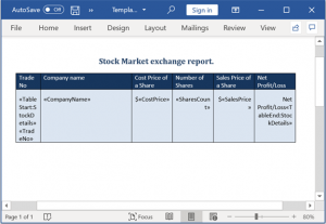 How to Dynamically Fill Data in Word Table Using Java | Syncfusion Blogs