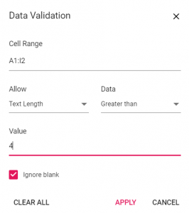 Simple Steps to Validate Data in a JavaScript Spreadsheet | Syncfusion ...