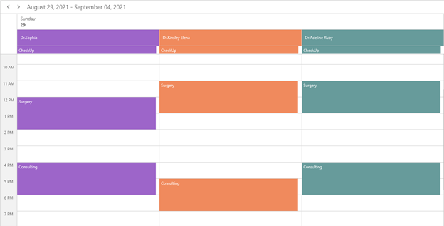 Group by Date in WinUI Scheduler