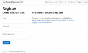 Authentication Support in Syncfusion Blazor Template Studio: A Complete ...