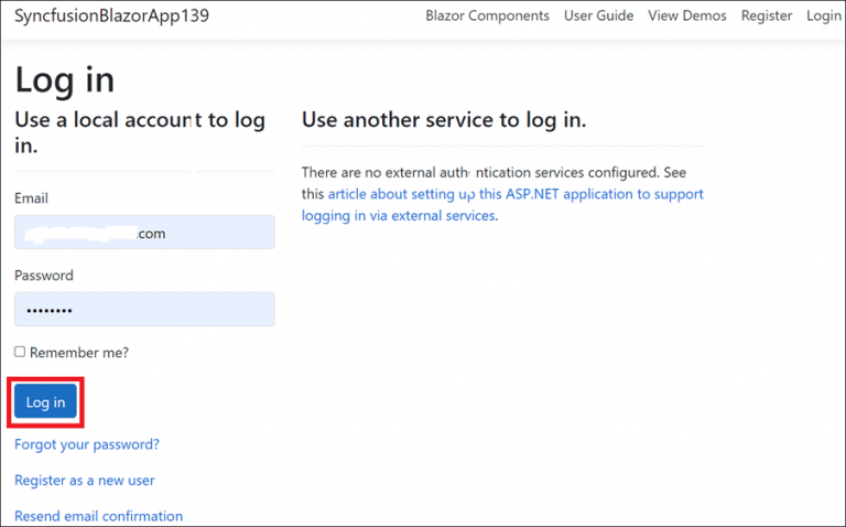 Authentication Support in Syncfusion Blazor Template Studio: A Complete ...