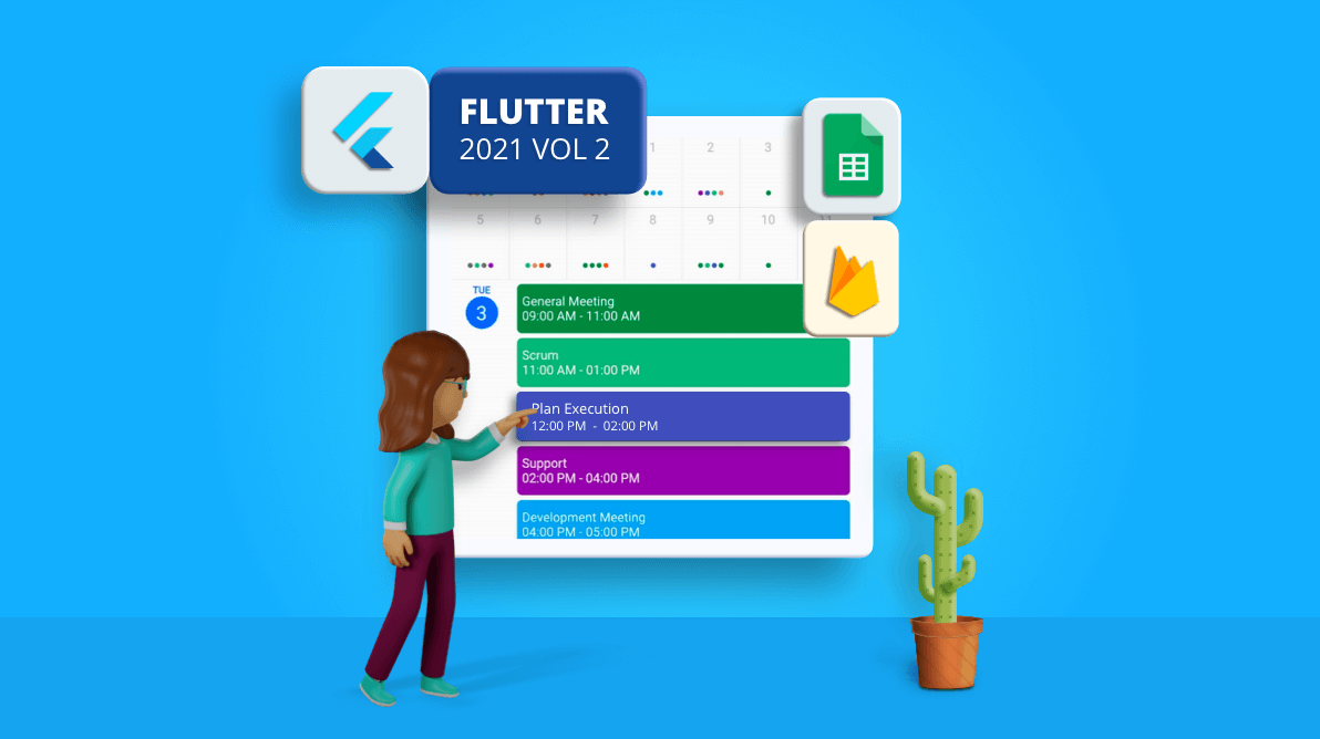 Use the Flutter Calendar Widget to Add Appointments from Google Sheets and Firebase [Webinar Show Notes]