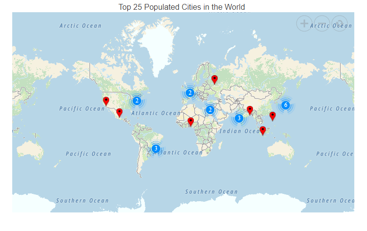 Visualizing TomTom Maps in Blazor Maps