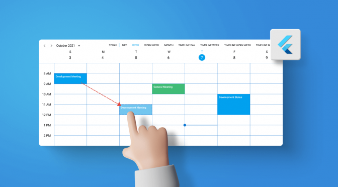 Easily Reschedule Appointments with Drag-and-Drop and Resizing in Flutter