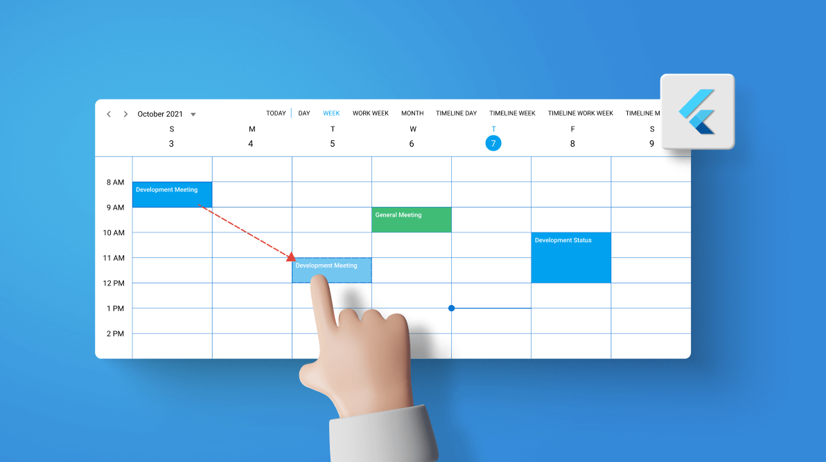 Easily Reschedule Appointments with Drag-and-Drop and Resizing in Flutter
