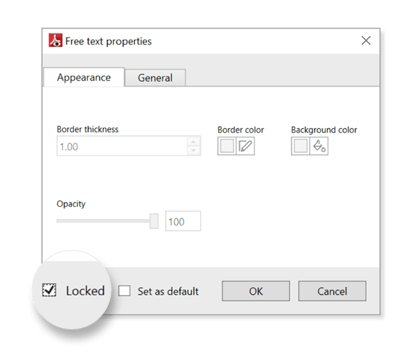 Locking Annotations in WPF PDF Viewer