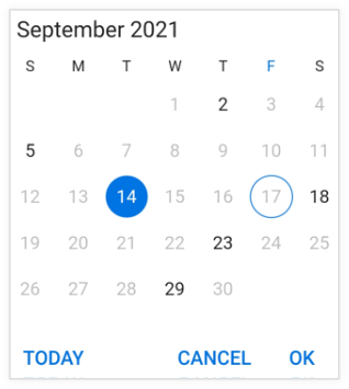 Selectable Day Predicate Feature in Flutter Date Range Picker
