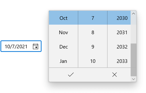 Customizing the WinUI Date Picker’s Dropdown Height and Alignment