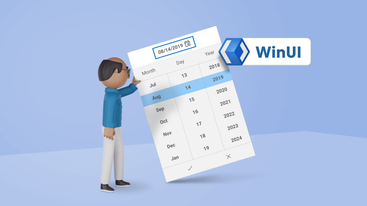 WinUI 3 Date Picker Control-A Perfect Tool for Date Selection