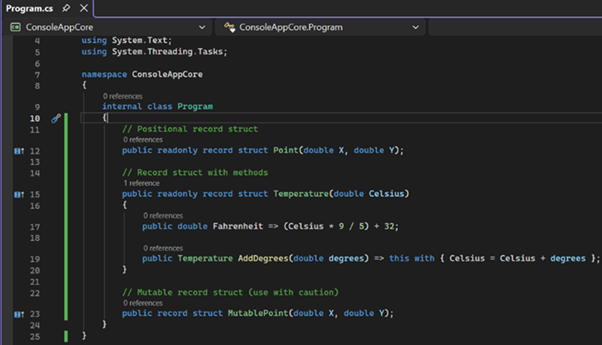 Record Structs in C# 10