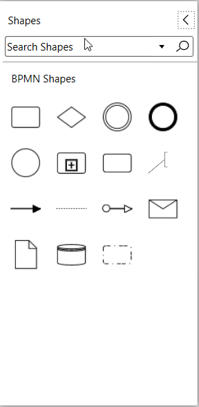 A Gallery of Reusable BPMN Shapes in the WPF Diagram Control