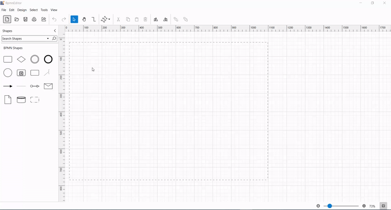 Adding BPMN Symbols to the Canvas in the WPF Diagram Control