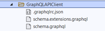 GraphQLAPIClient folder