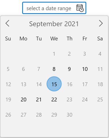 Restricting Specific Date Range Selection in WinUI Calendar DateRange Picker