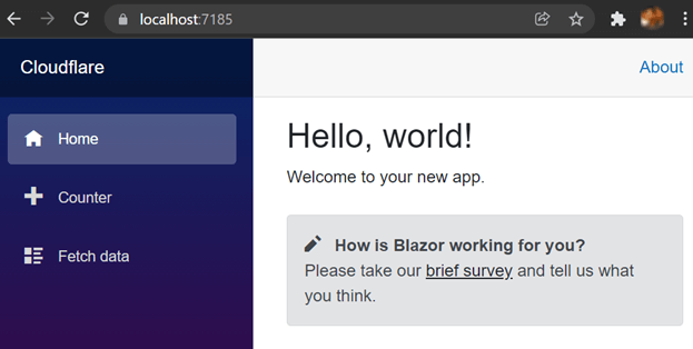 Creating a Blazor WebAssembly App
