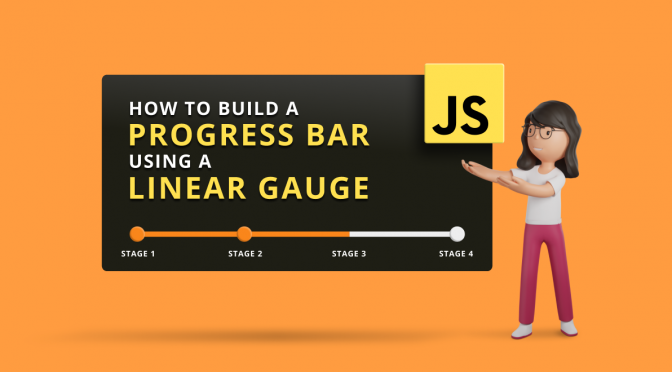 Build a Progress Bar in JavaScript Using a Linear Gauge