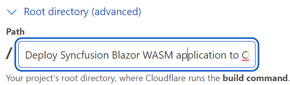 Setting the WASP app root directory