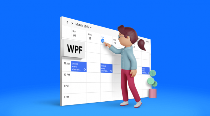 Easily Create Repeating or Recurring Appointments Using WPF Scheduler