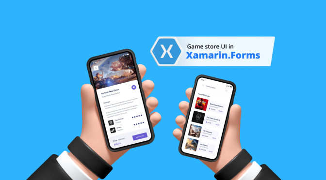 Replicating a Game Store UI in Xamarin.Forms