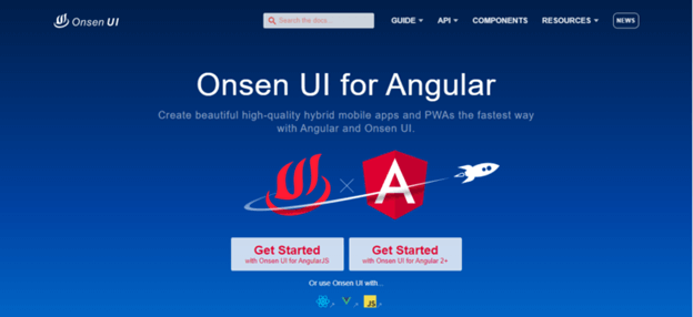 Onsen UI for Angular