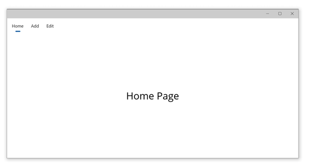 Page Navigation in .NET MAUI App Using TabbedPage