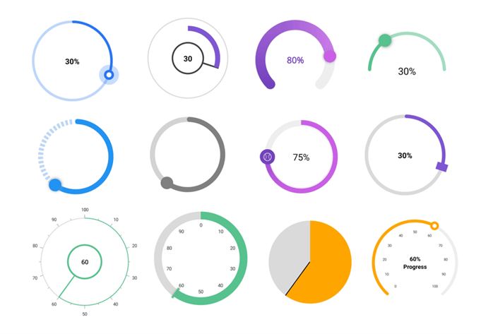 Radial Slider Styles