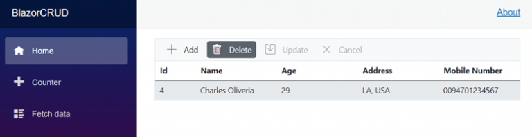 Create Blazor CRUD Application with PostgreSQL and Dapper | Syncfusion ...