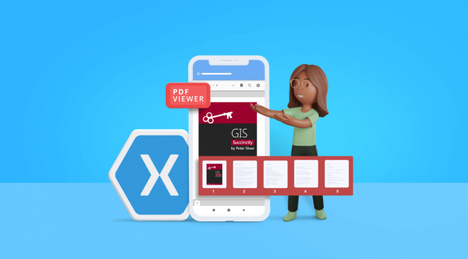 View PDF Pages as Thumbnails Using Xamarin.Forms PDF Viewer