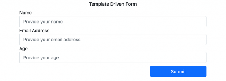Angular Template Driven vs. Reactive Forms | Syncfusion Blogs