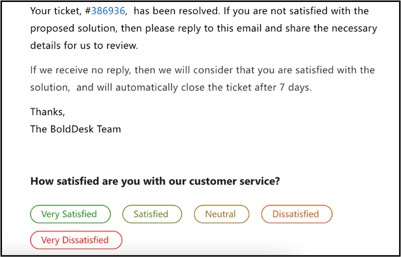 Customer Satisfaction Survey