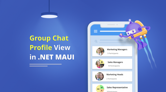 Create Group Chat Profile View in .NET MAUI App
