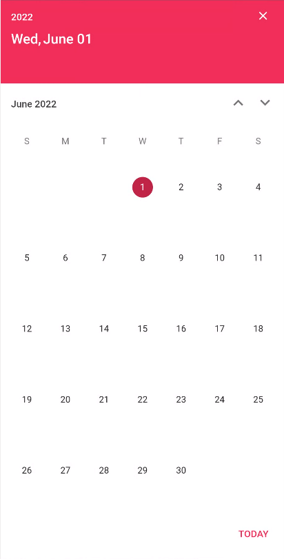 Blazor full screen Calendar