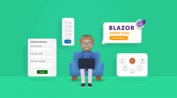 Introducing New Blazor Speed Dial Component