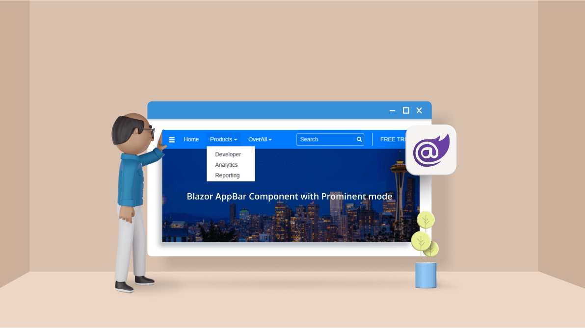 Introducing the New Blazor AppBar Component