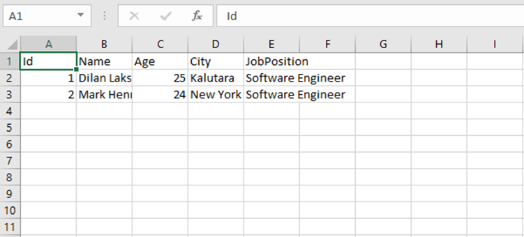 Reading CSV files using CSVHelper